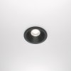 Lampa wbudowana wpuszczana w sufit LED aluminiowa czarna okrągła Zoom MAYTONI DL034-L12W4K-B